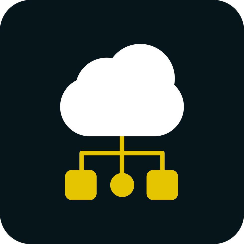 Cloud Computing Vector Icon Design