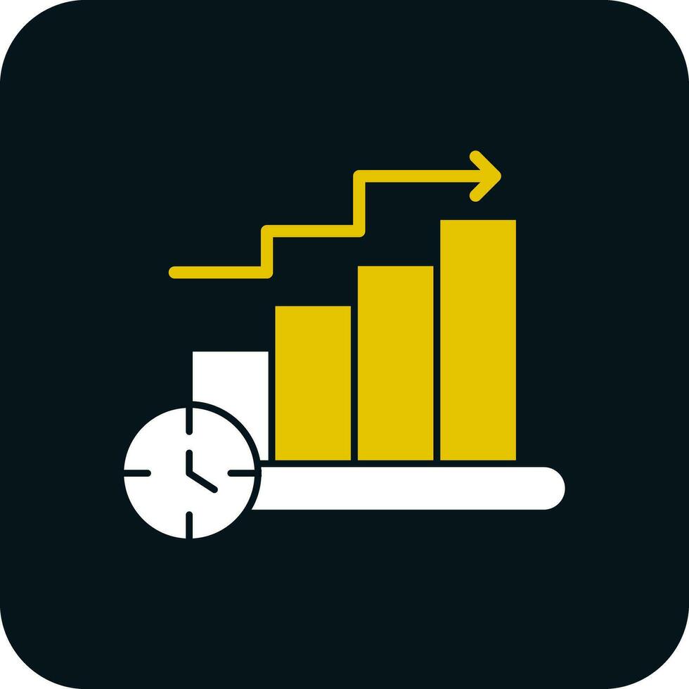 Bar Chart Vector Icon Design