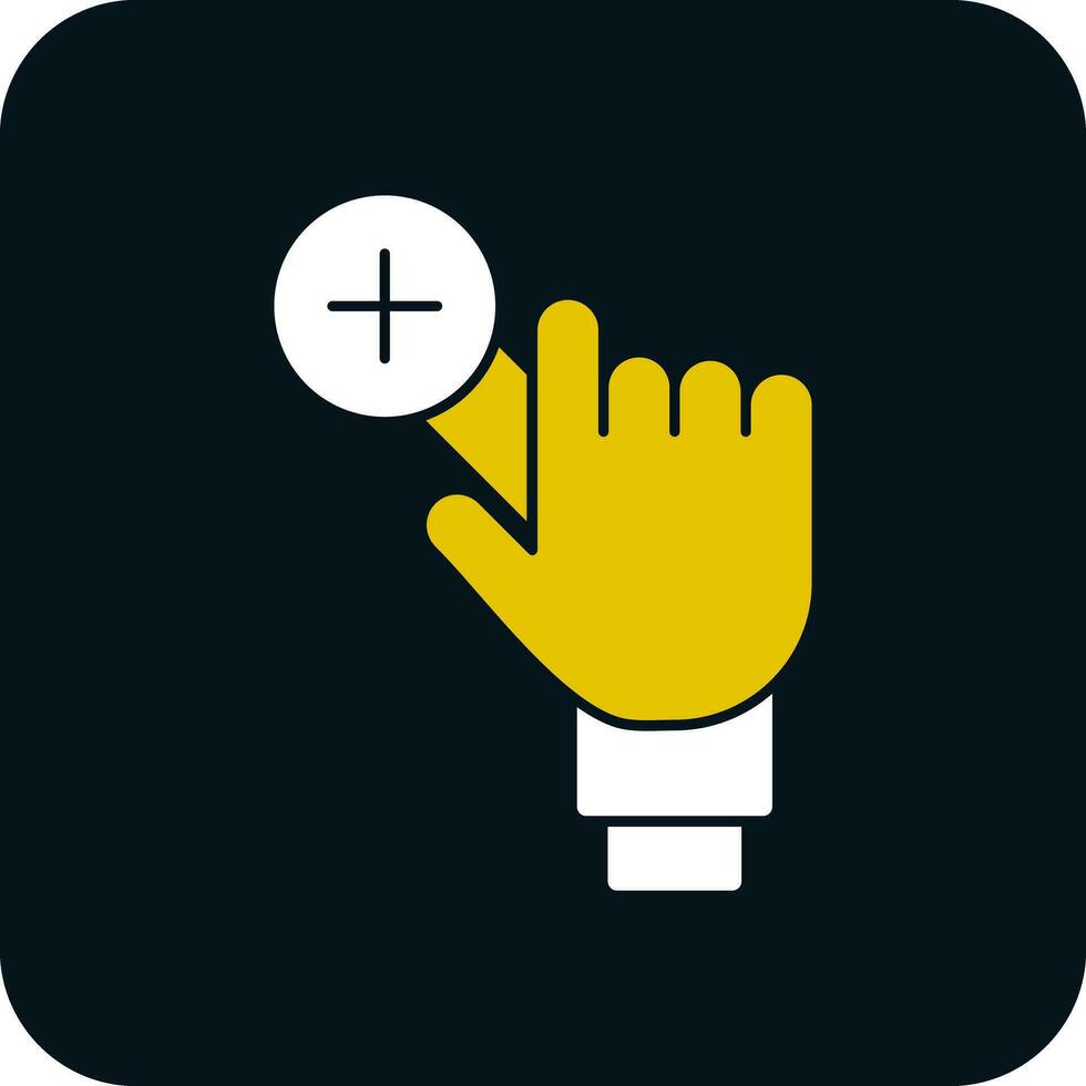 Zoom In Vector Icon Design