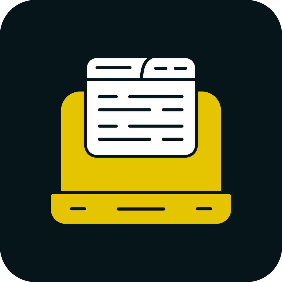 Laptop Vector Icon Design