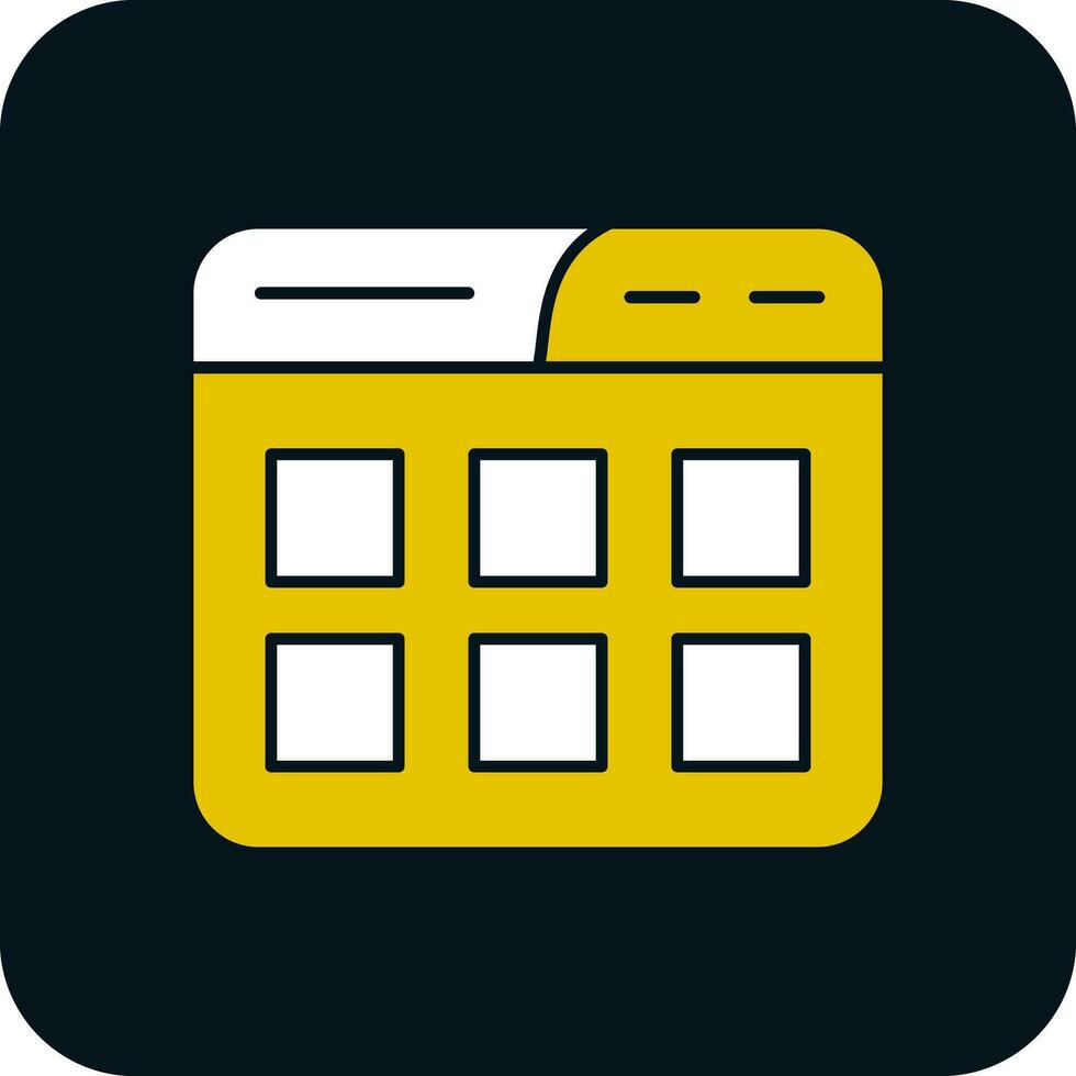 Thumbnails Vector Icon Design