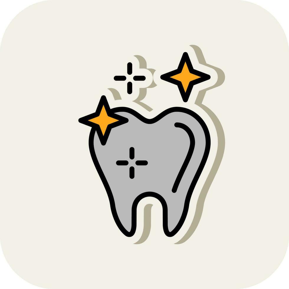 Healthy Tooth Vector Icon Design
