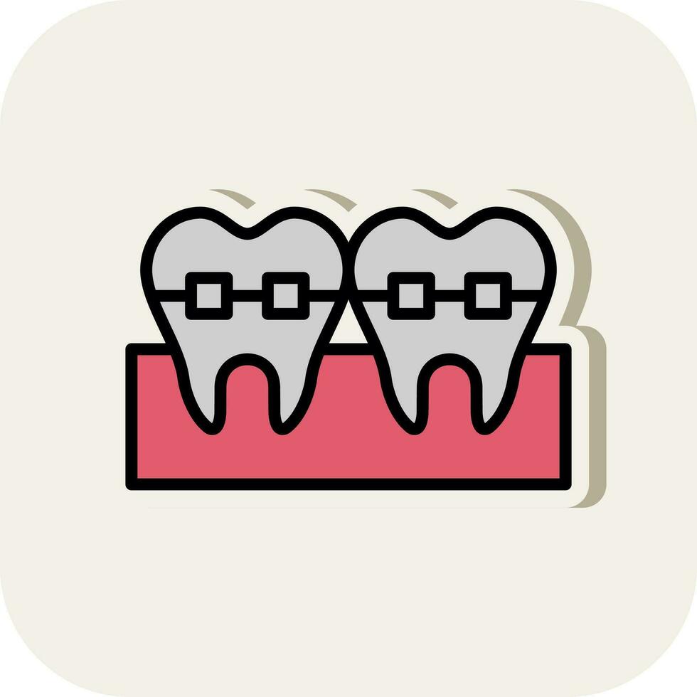 diseño de icono de vector de dientes