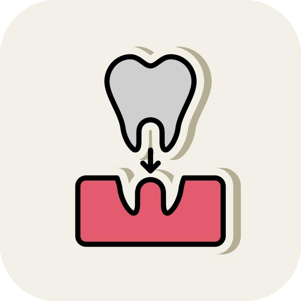 implantes vector icono diseño