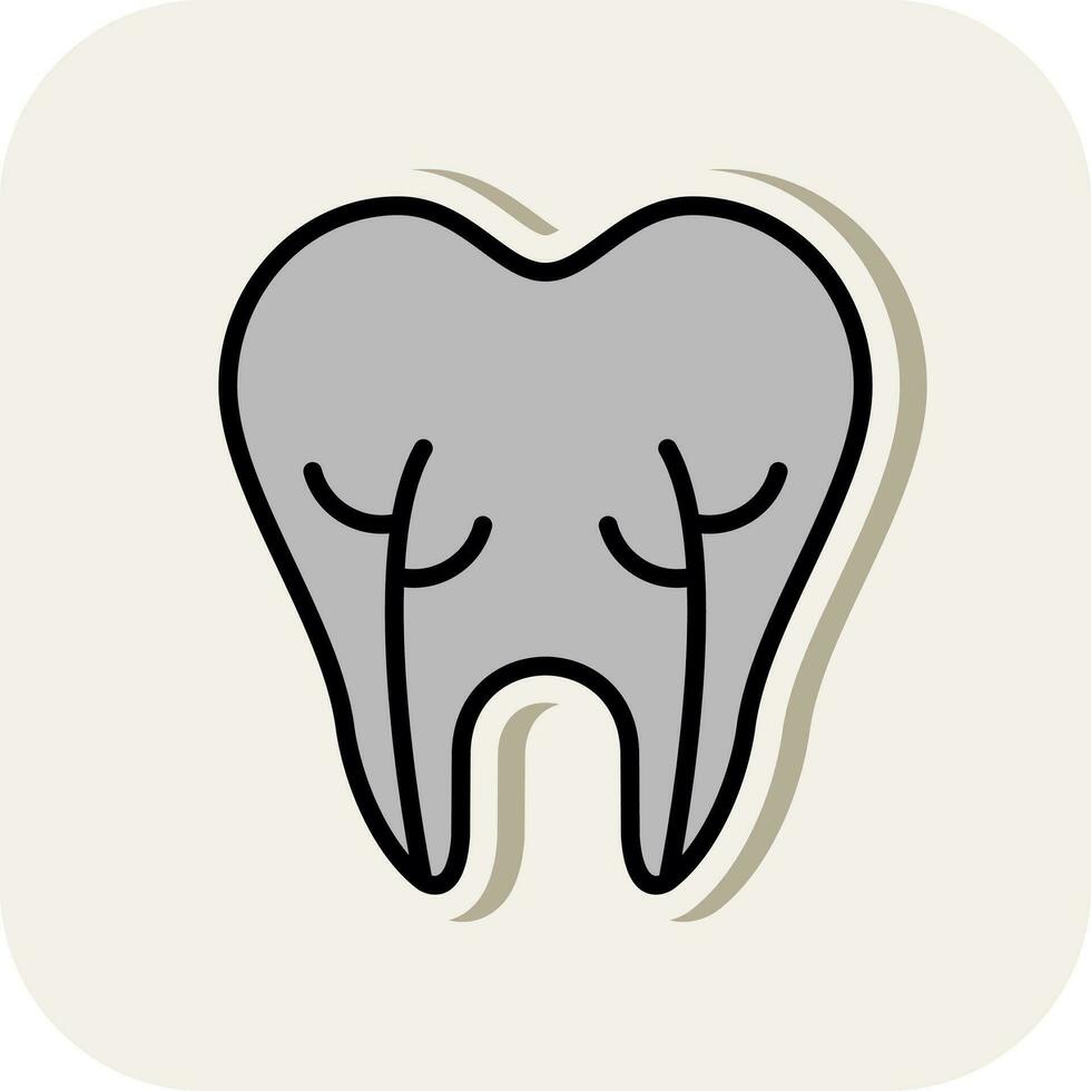 Root Canal Vector Icon Design