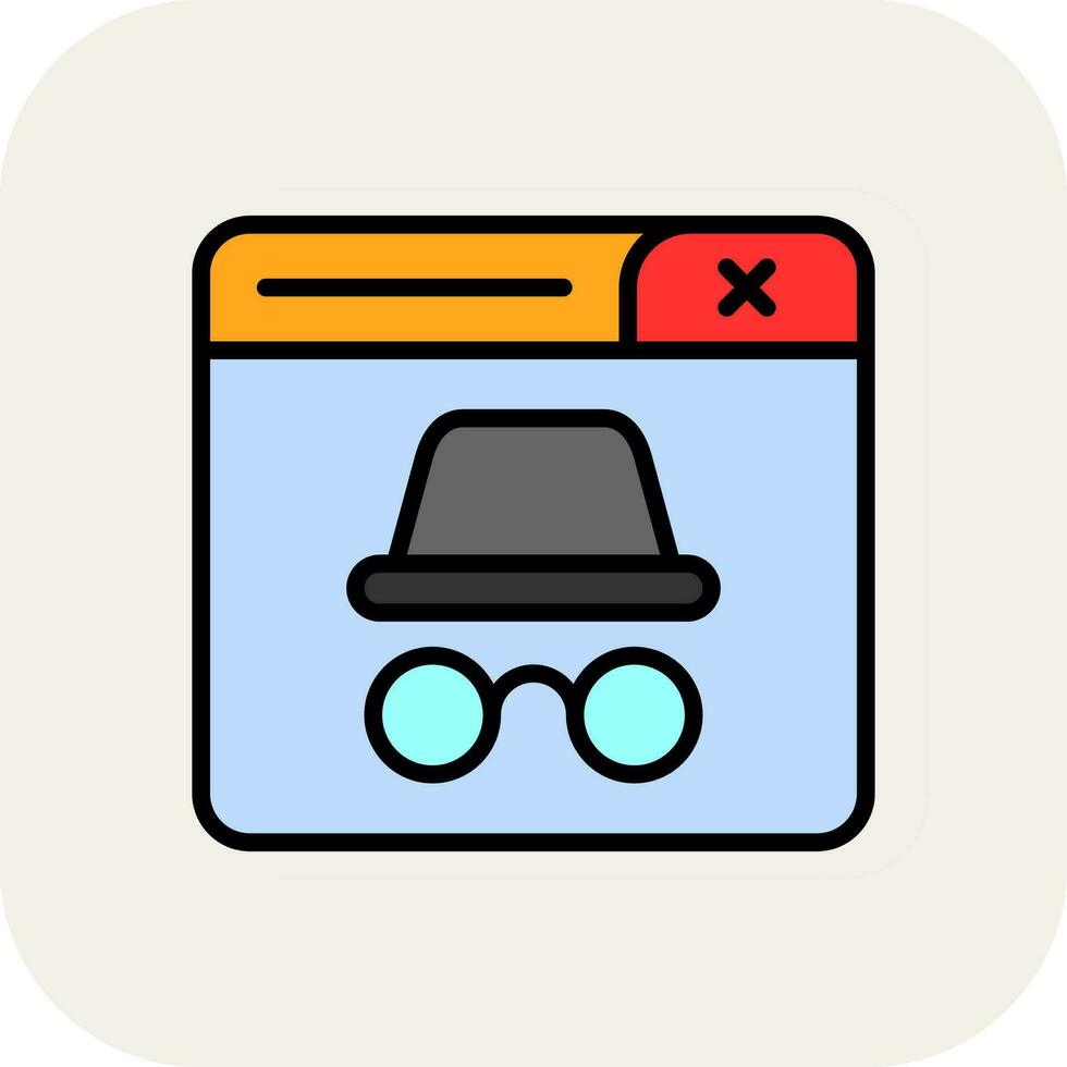 Incognito Vector Icon Design