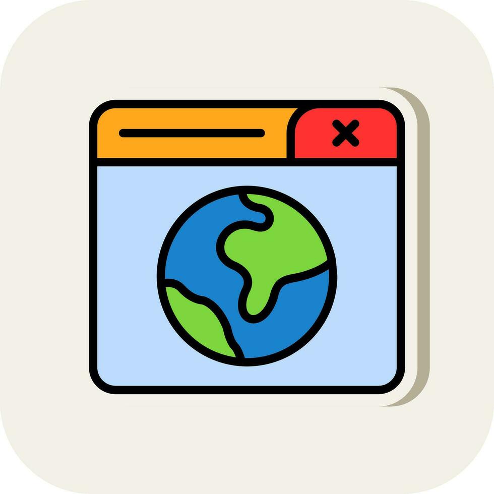 Globe Vector Icon Design