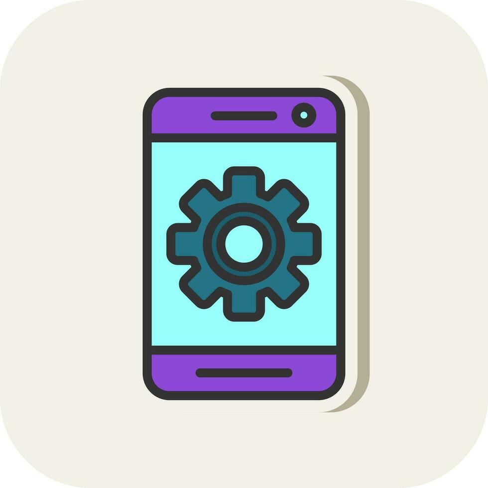 Mobile Phone Vector Icon Design