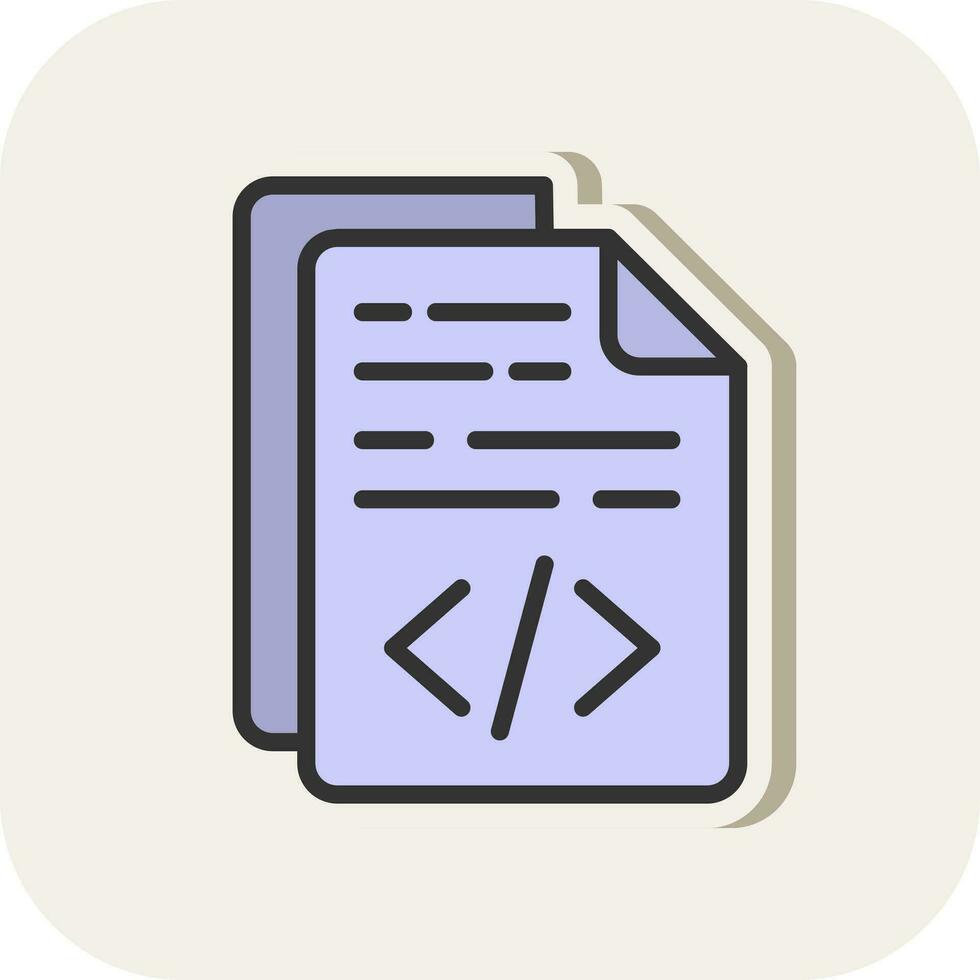 File Extension Vector Icon Design