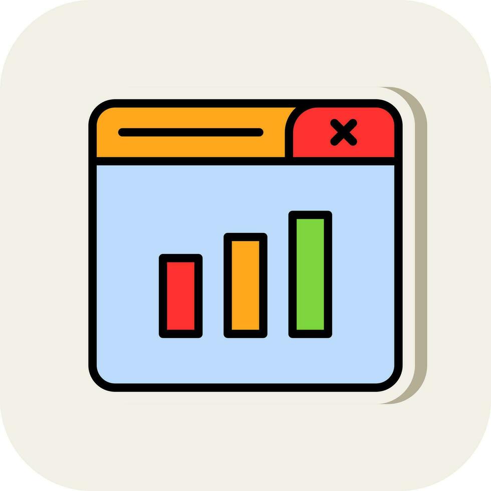 Statistics Vector Icon Design