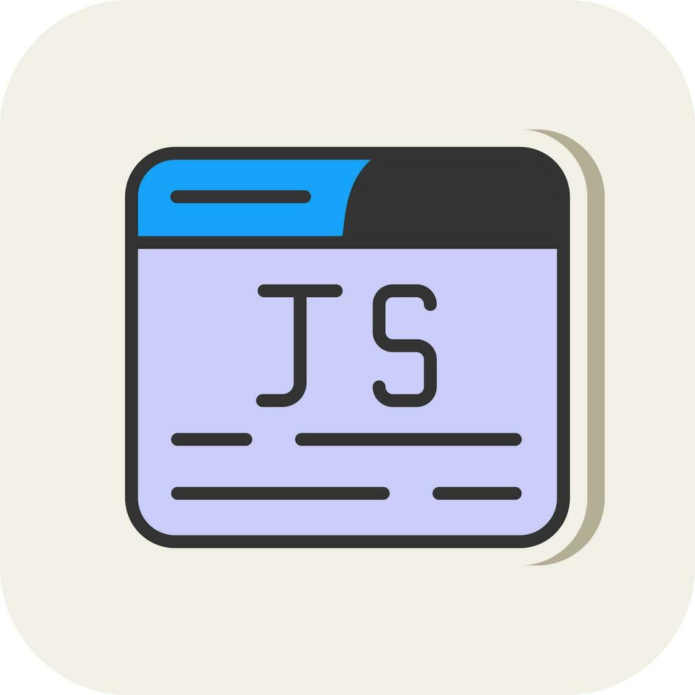 js vector icono diseño