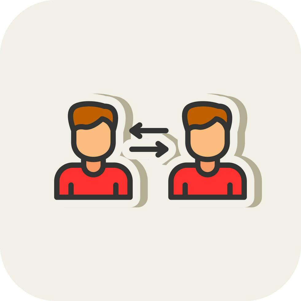 Intermediary Vector Icon Design