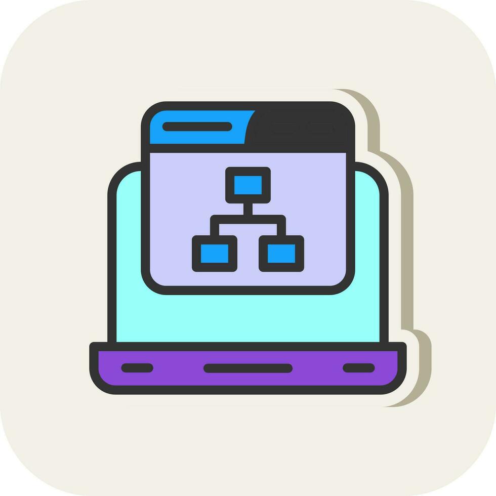 Laptop Vector Icon Design