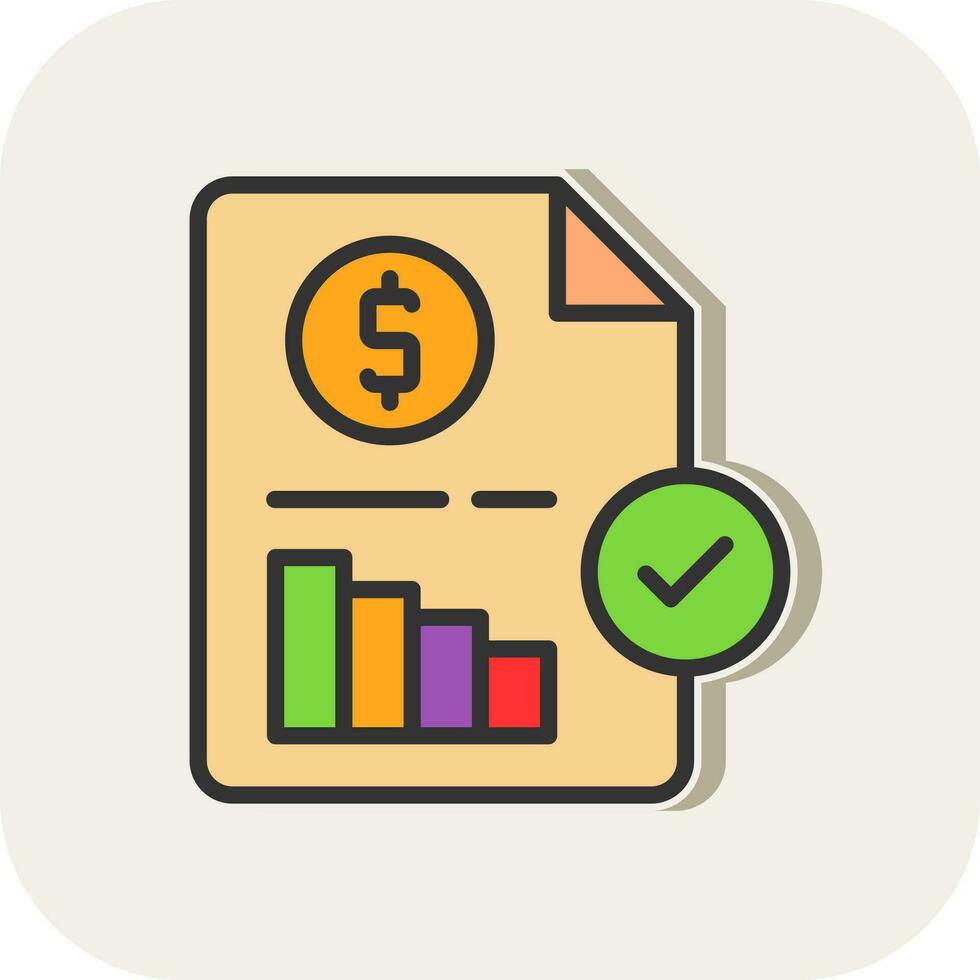 Result Vector Icon Design