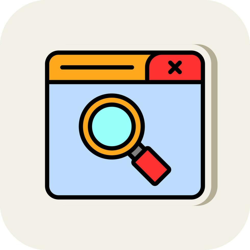 Search Vector Icon Design