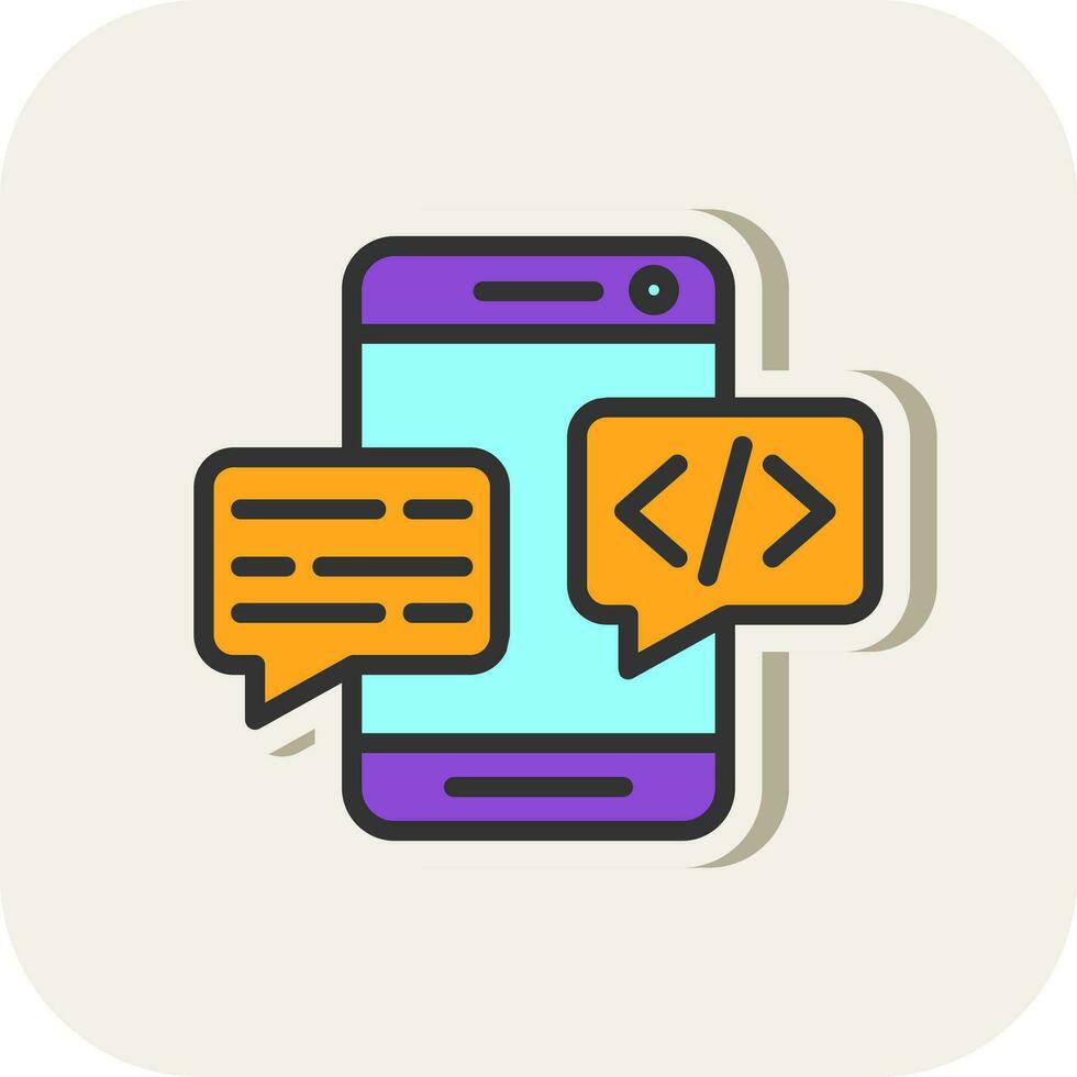 Conversation Vector Icon Design