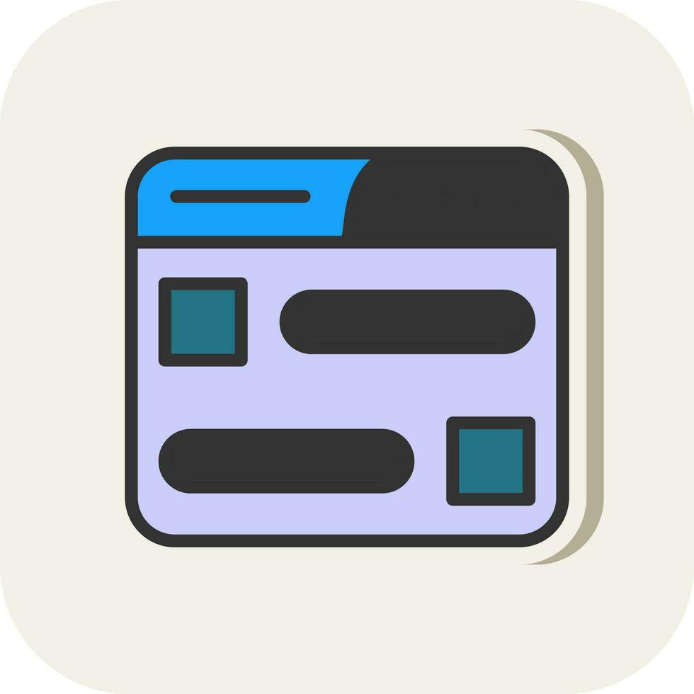 List Vector Icon Design