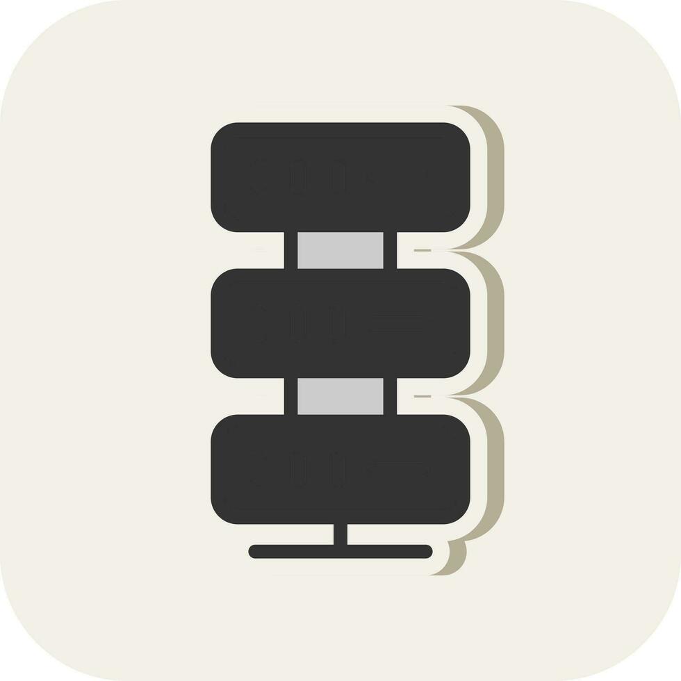 Server Vector Icon Design