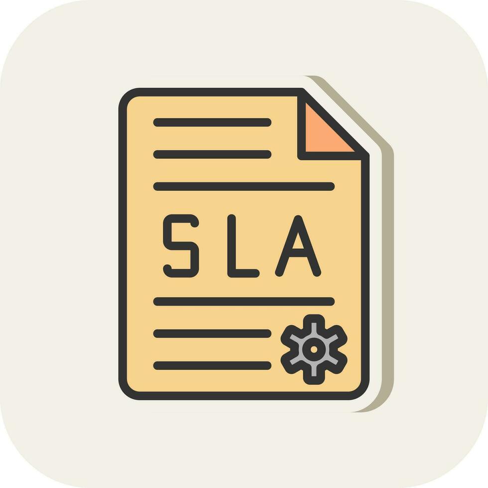 Sla Vector Icon Design