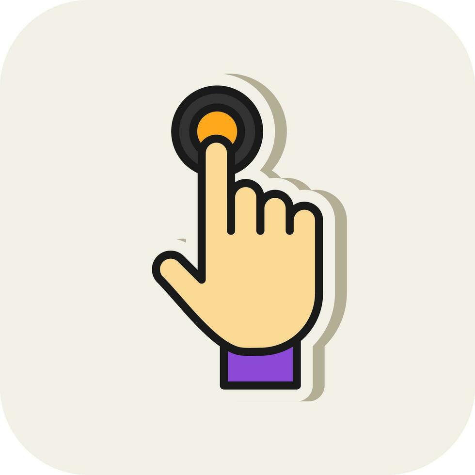 Hold Vector Icon Design
