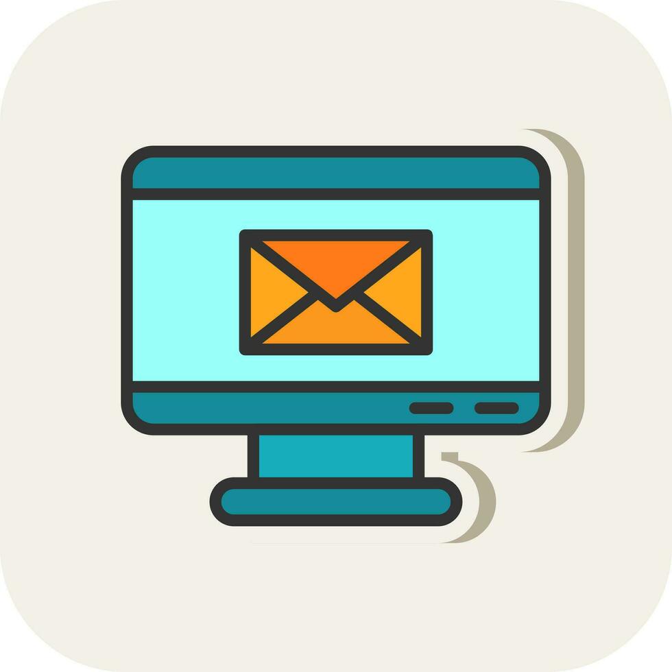 diseño de icono de vector de correo electrónico