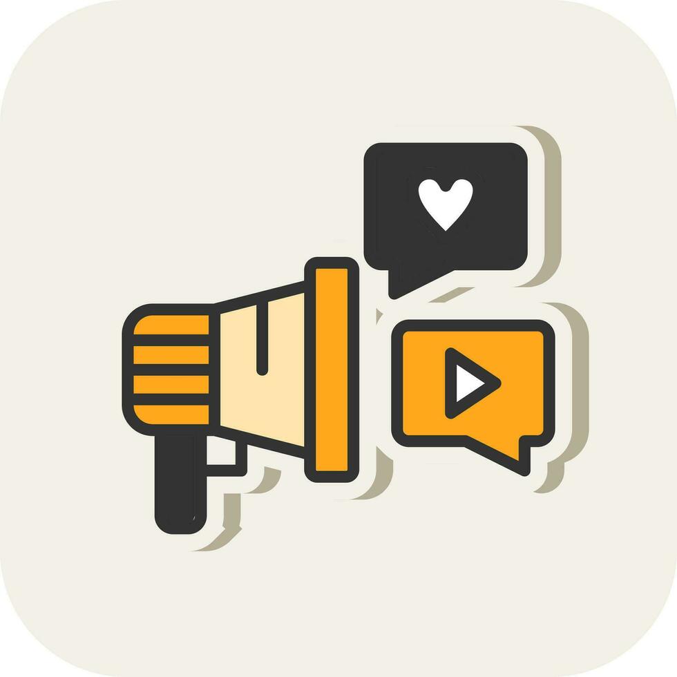 Advertising Vector Icon Design