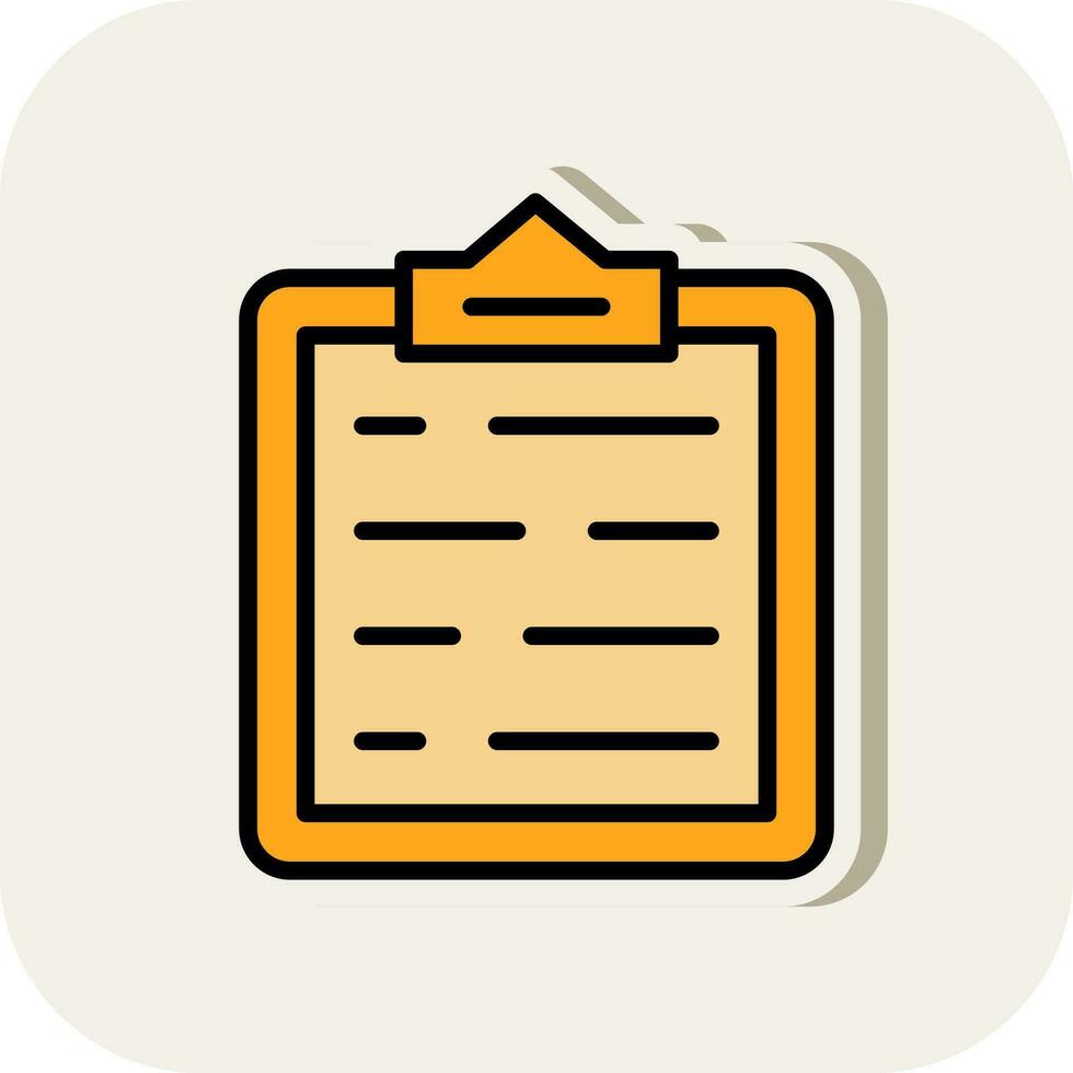 Clipboard Vector Icon Design