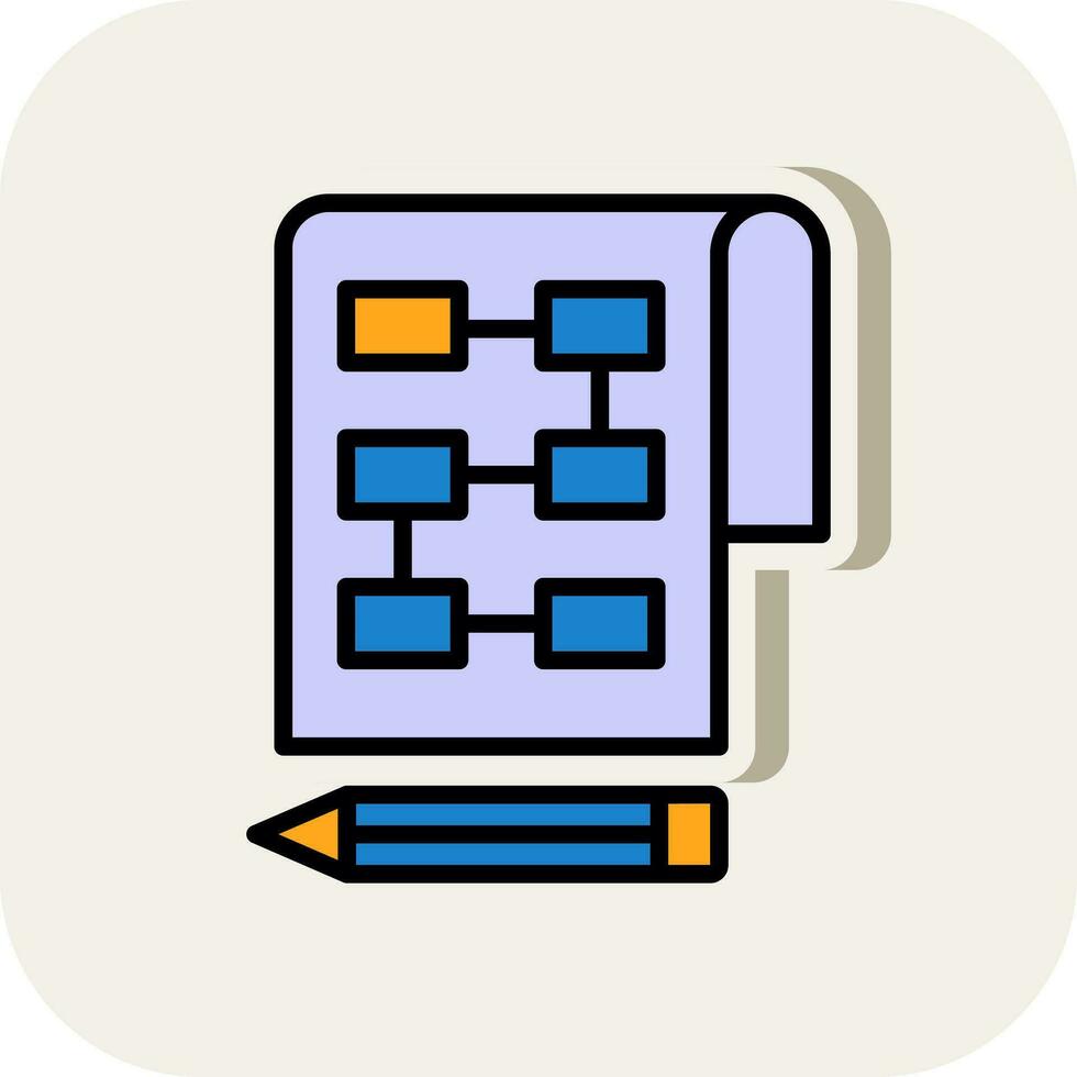 Planning Vector Icon Design