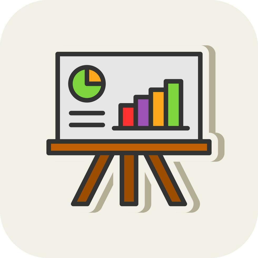 Business Report Vector Icon Design