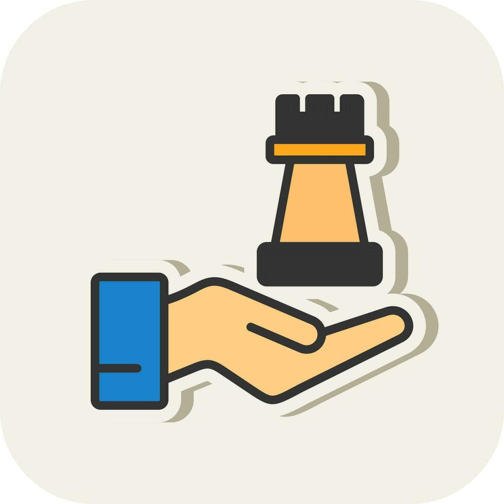Business Strategy Vector Icon Design
