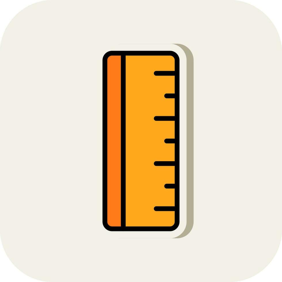 Ruler Vector Icon Design