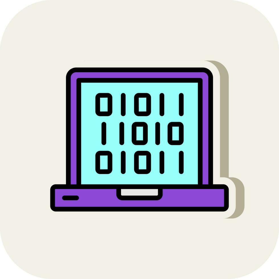 Binary Vector Icon Design