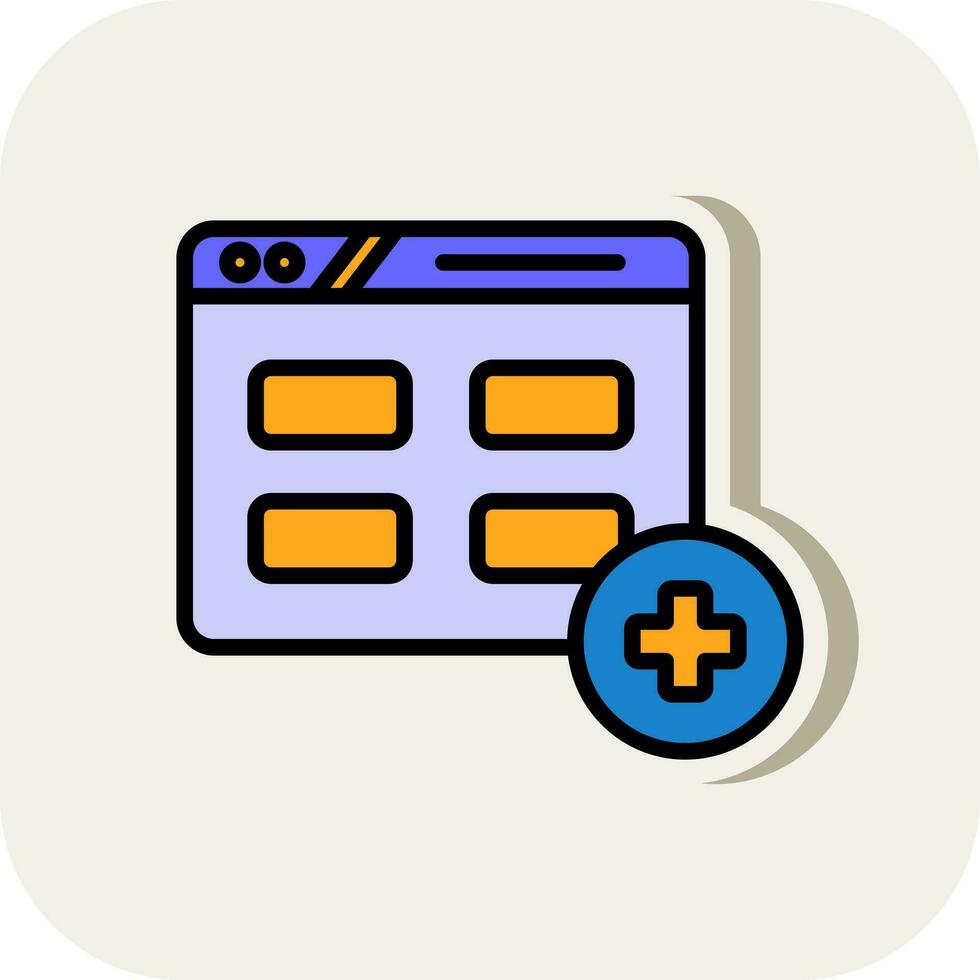 Website Vector Icon Design