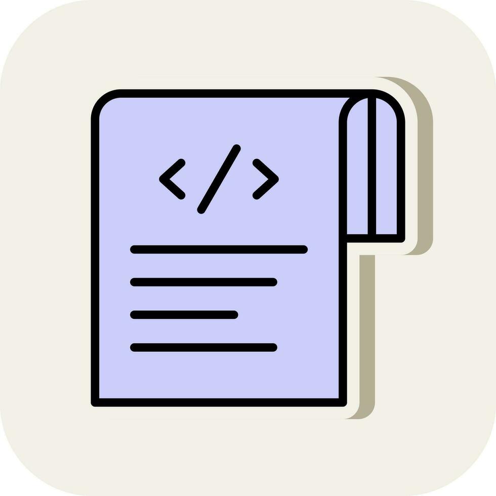 Coding Vector Icon Design