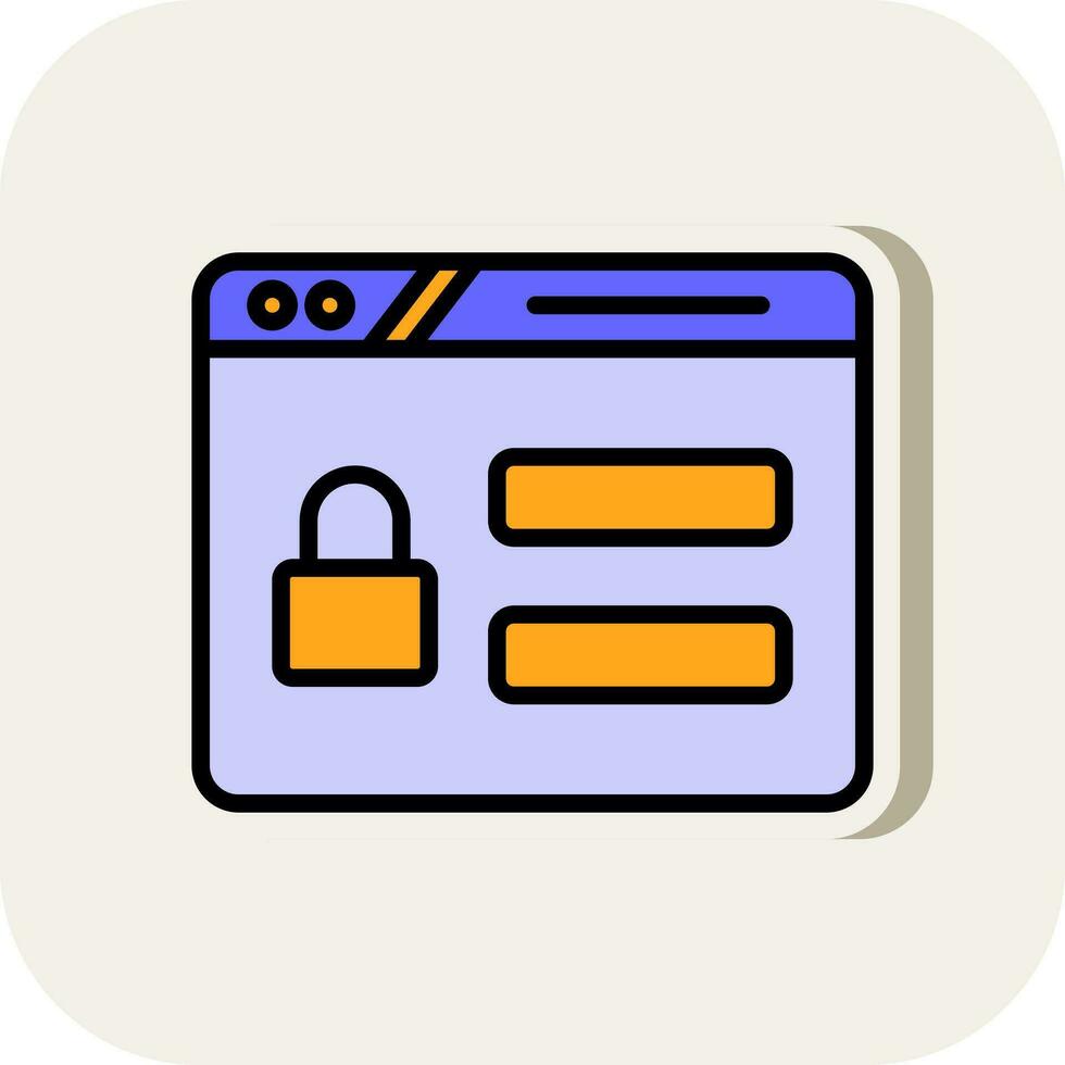 Password Vector Icon Design