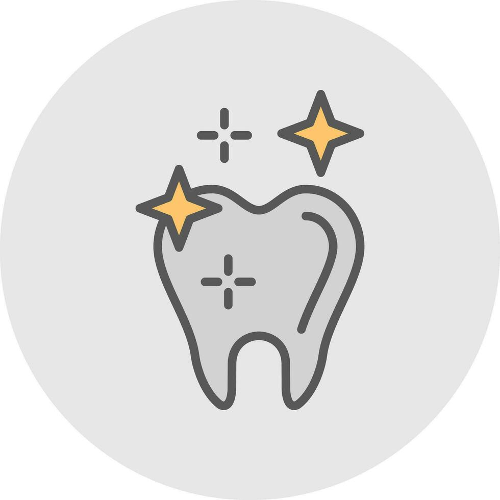 Healthy Tooth Vector Icon Design