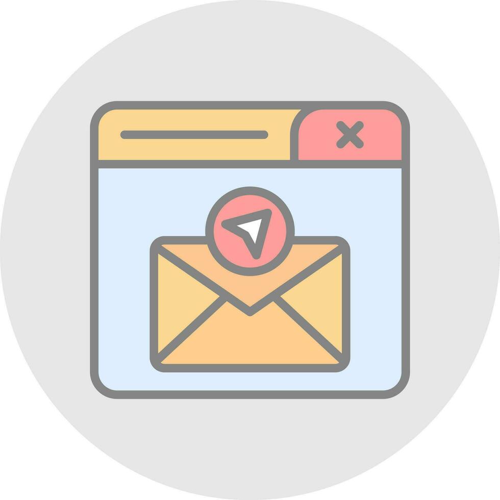 Send Mail Vector Icon Design