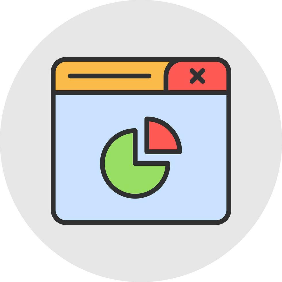 Chart Vector Icon Design