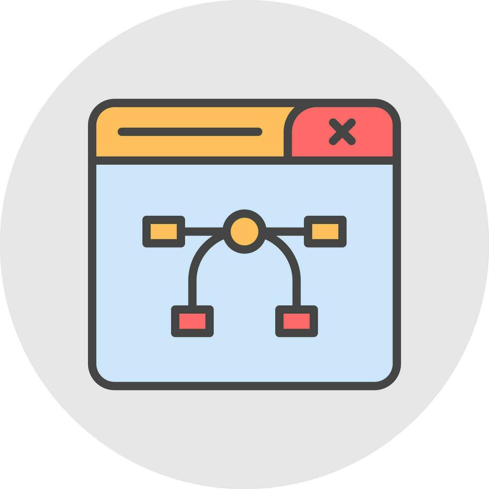 Web Design Vector Icon Design