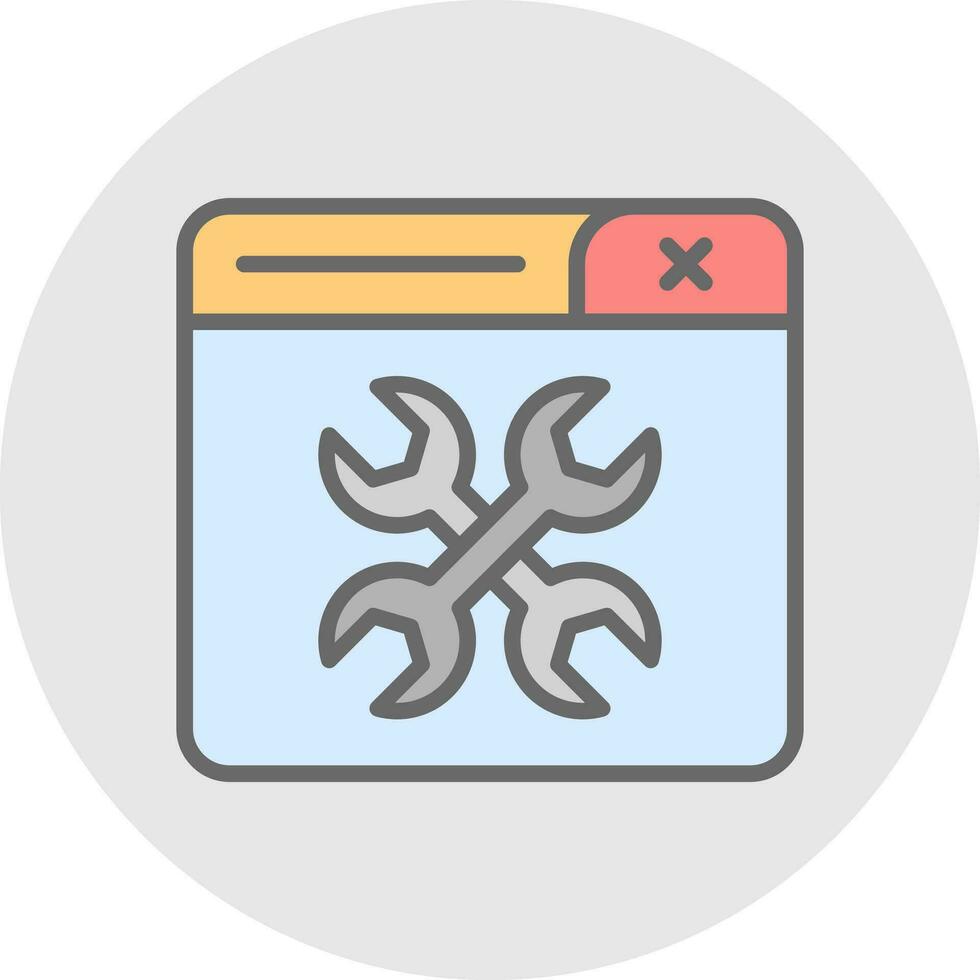 Maintenance Vector Icon Design