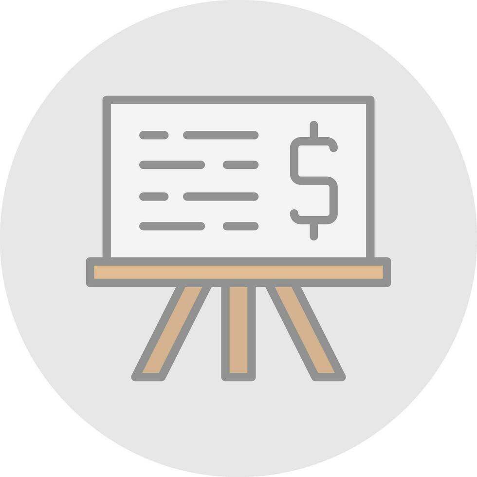 Presentation Vector Icon Design