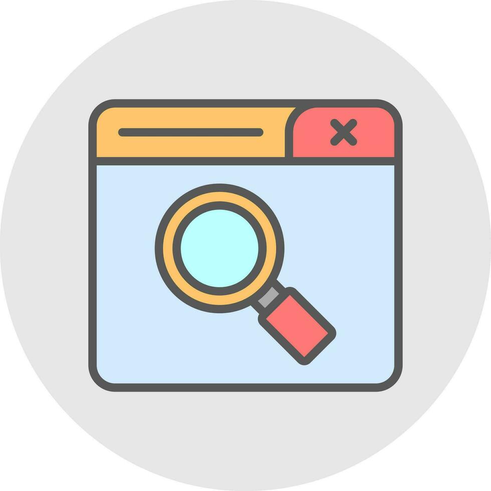 Search Vector Icon Design