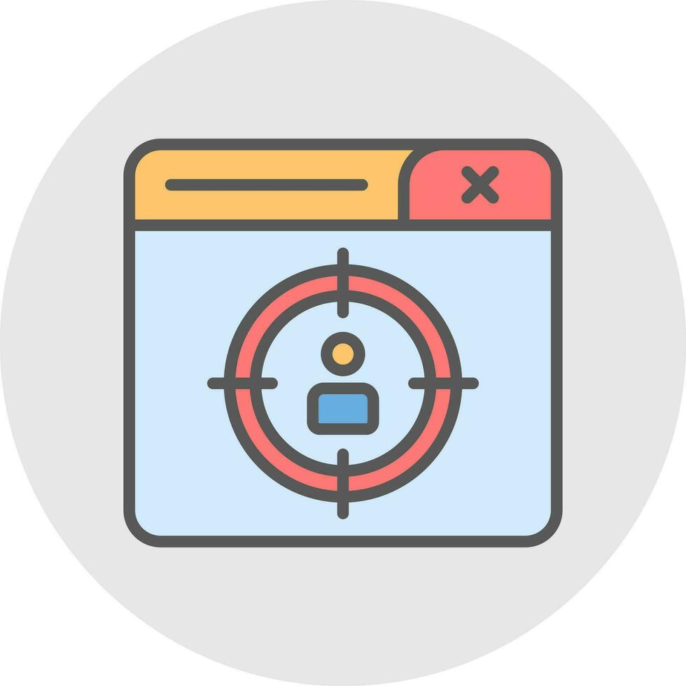 Targeting Vector Icon Design