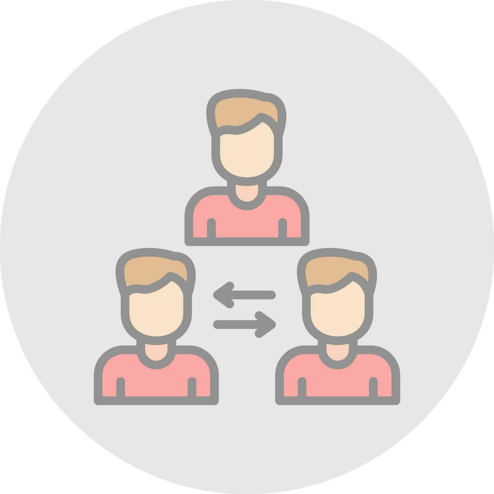 Intermediary Vector Icon Design