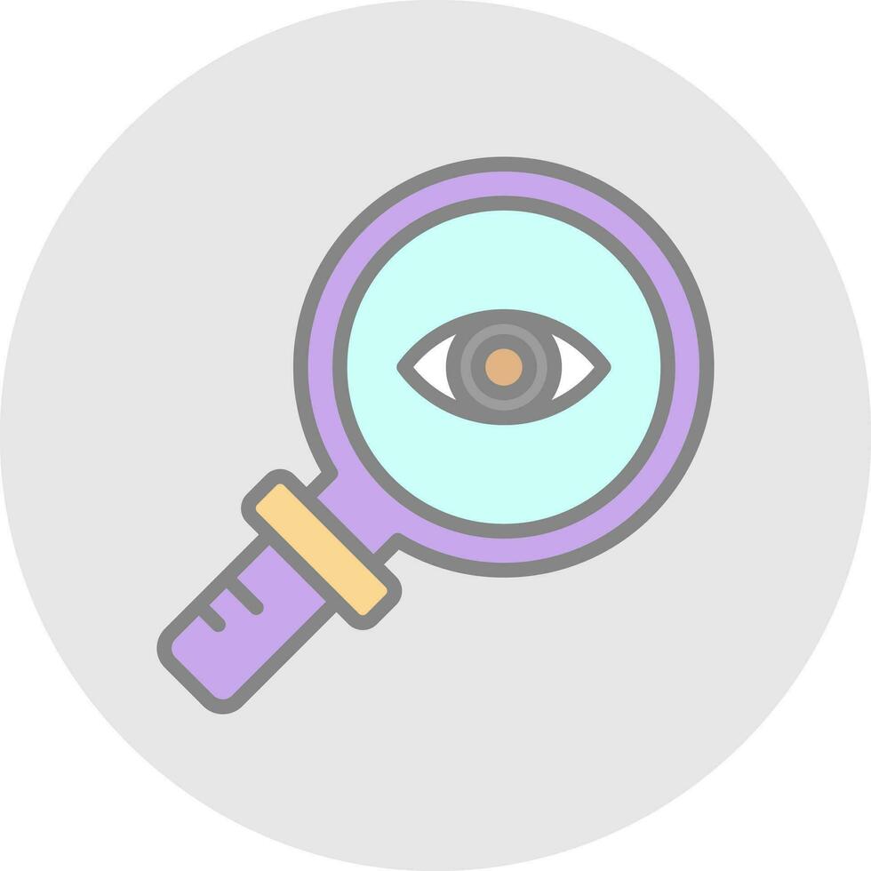 Vision Vector Icon Design