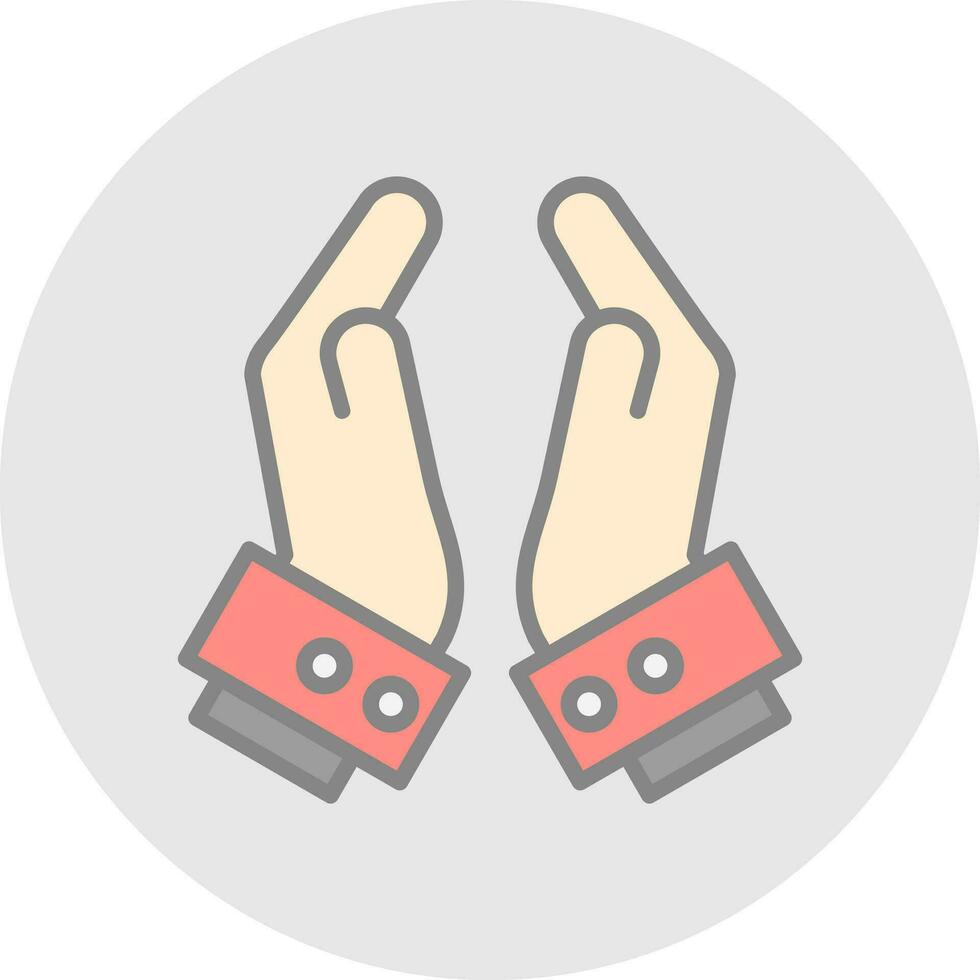 Pray Vector Icon Design