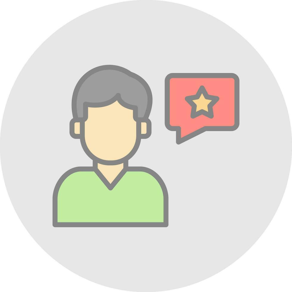 Reviews Vector Icon Design