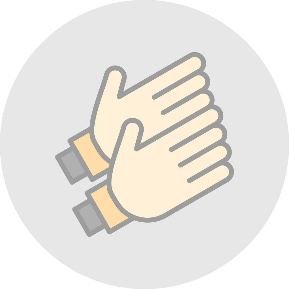 Clapping Vector Icon Design
