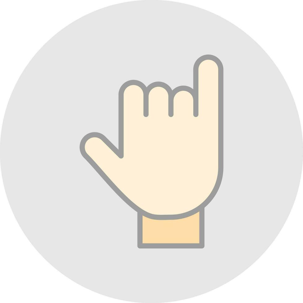 Pinky Swear Vector Icon Design