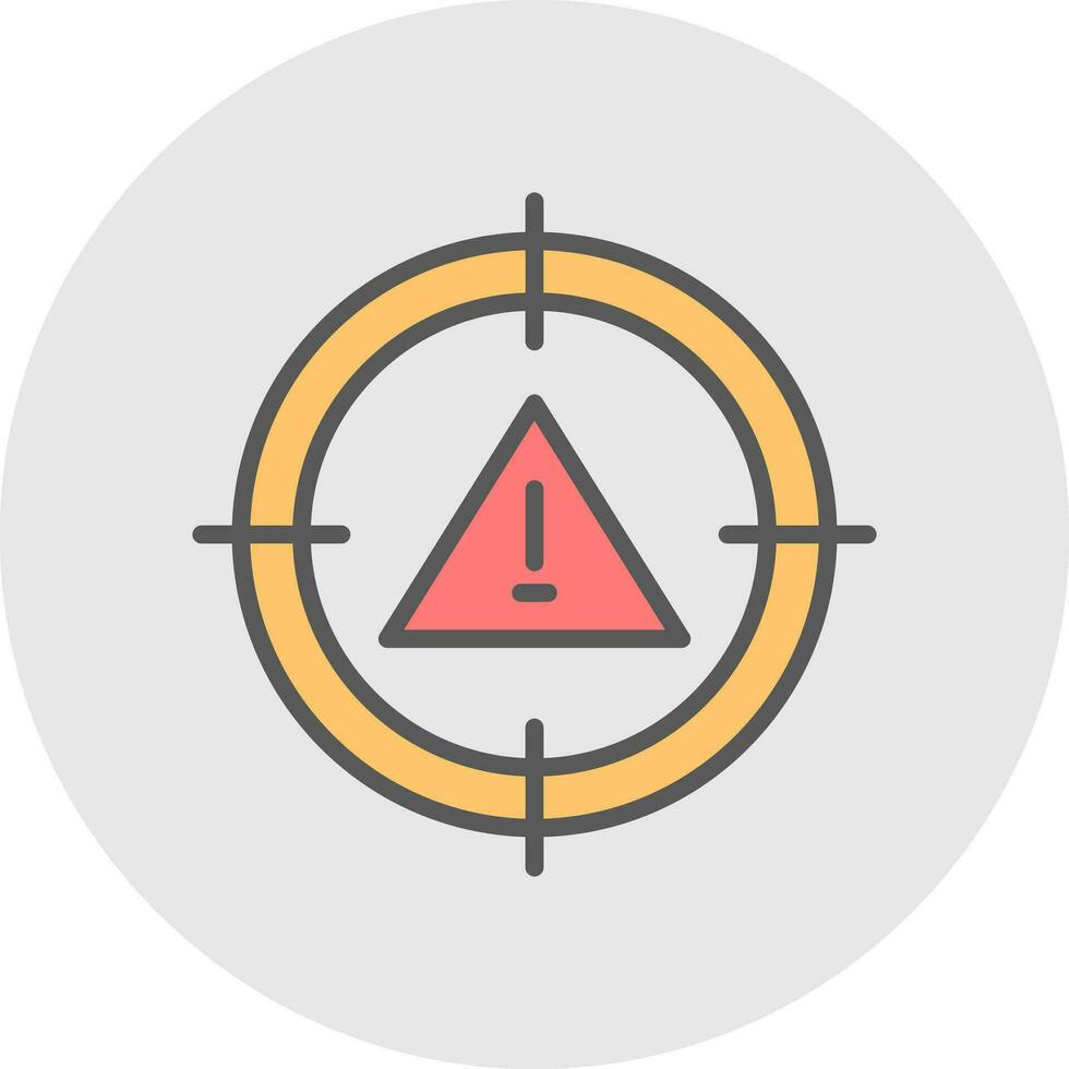 Risk Vector Icon Design